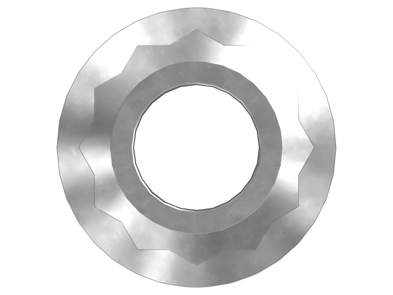 1S-1770 3/8"-24 12-Point Nut - image 3