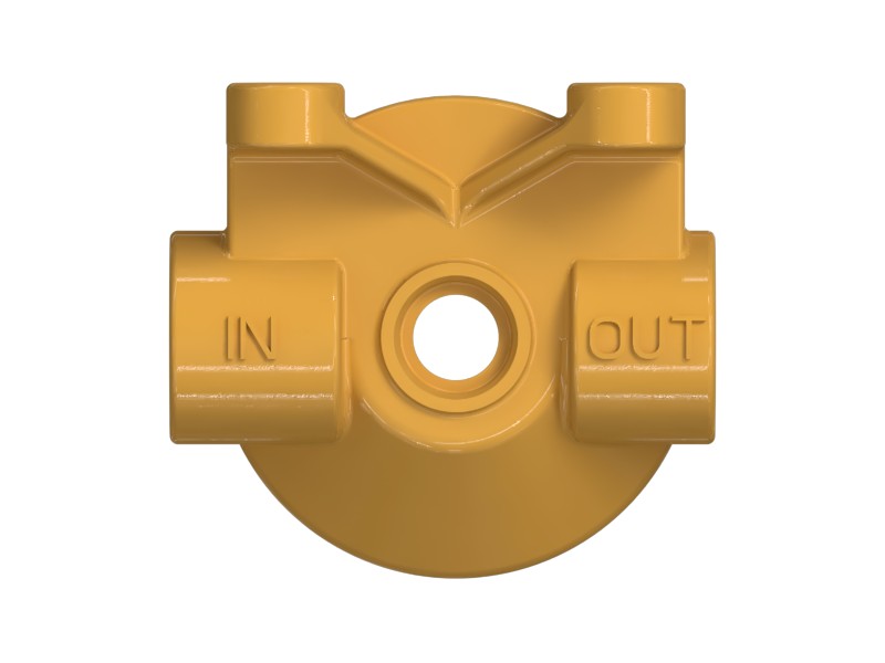 1W-0531 Primary Fuel Filter Base - image 3