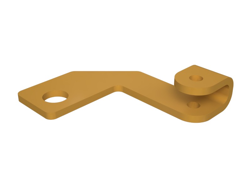 1W-3862 3 mm Thick Oil Filler Hasp