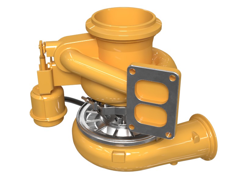 203-6124 Basic Turbo Assembly
