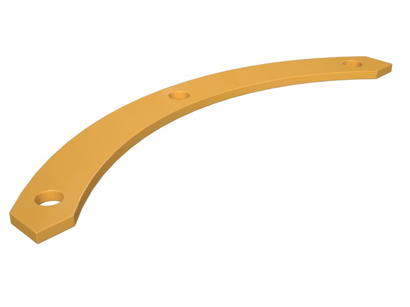 203-9383 6 mm Thick Guard Support Plate