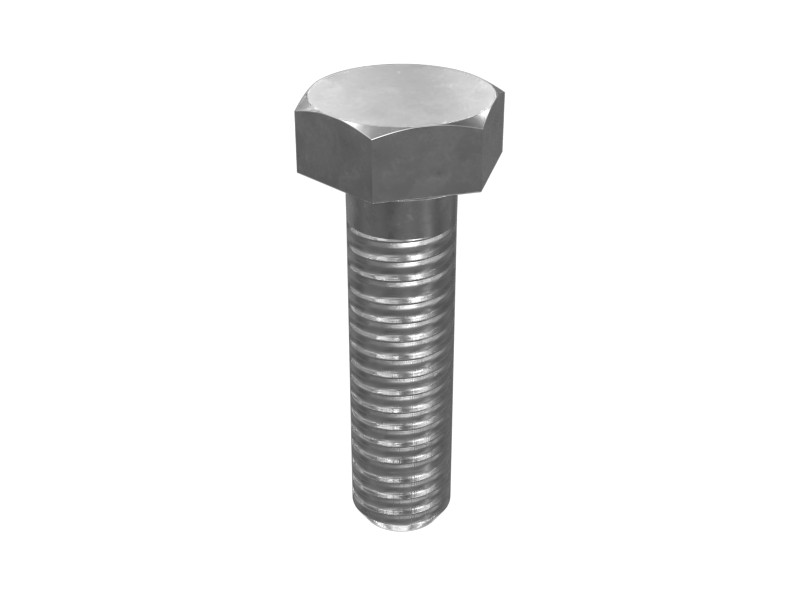 204-0712 M8-1.25 x 30 mm Hex Head Bolt
