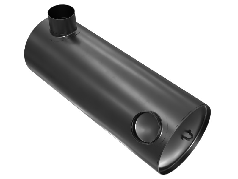 205-6642 130.8 mm Diameter Exhaust Pipe Muffler