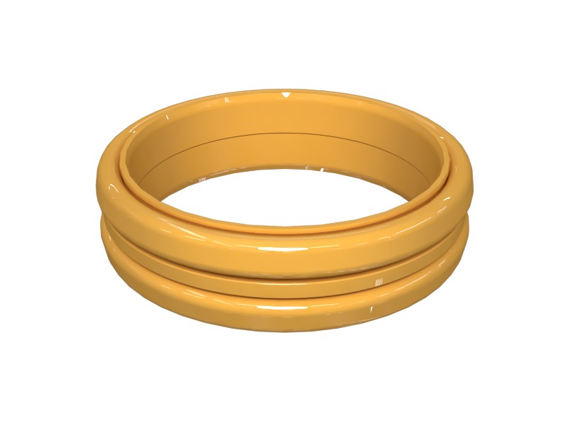 206-9212 123.34 mm OD Duo-Cone Seal
