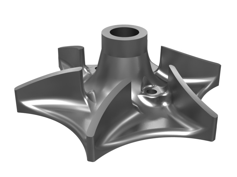 212-8183 6 Vane Water Pump Impeller