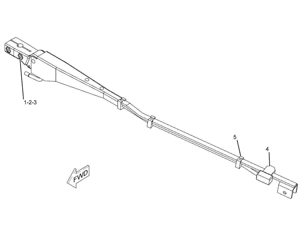 214-7634 Wiper Arm Group
