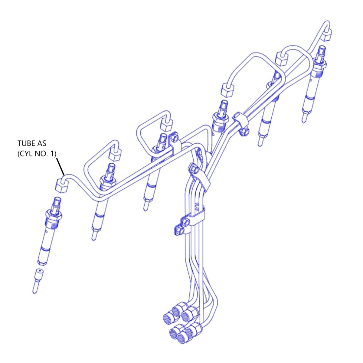216-9826 Injector Tube 1