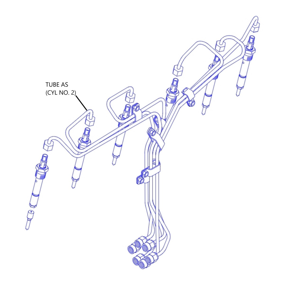 216-9828 Injector Tube 2