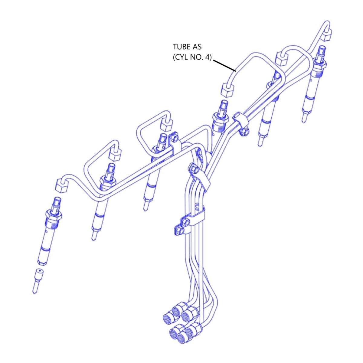 216-9831 Injector Tube 4
