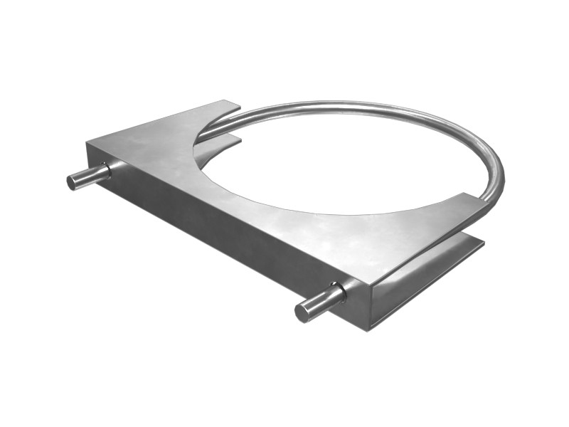 220-5619 U-Bolt Exhaust Pipe/Muffler Clamp with Saddle