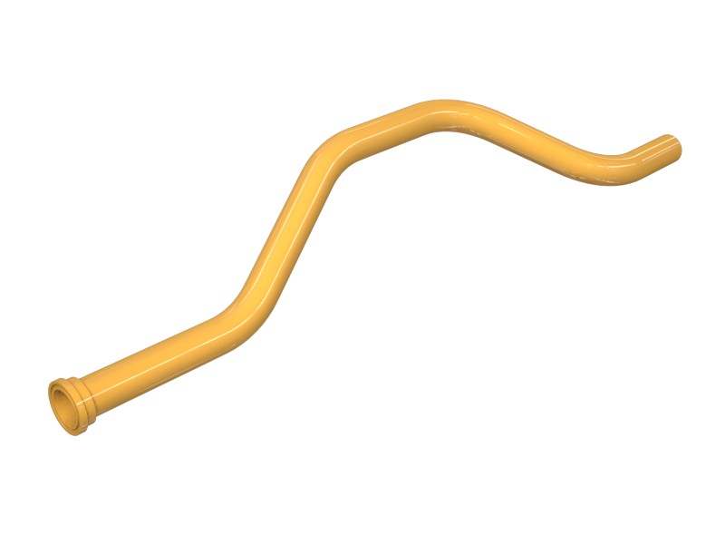 221-1832 50.80 mm Double Upset O-Ring Groove End Tube