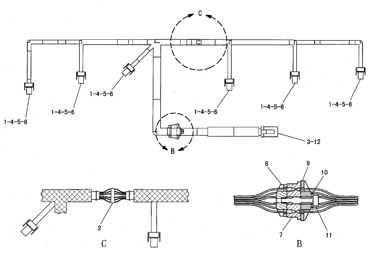 222-5917 Wiring Harness Group