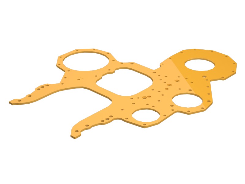 223-0533 Front Housing Front Plate
