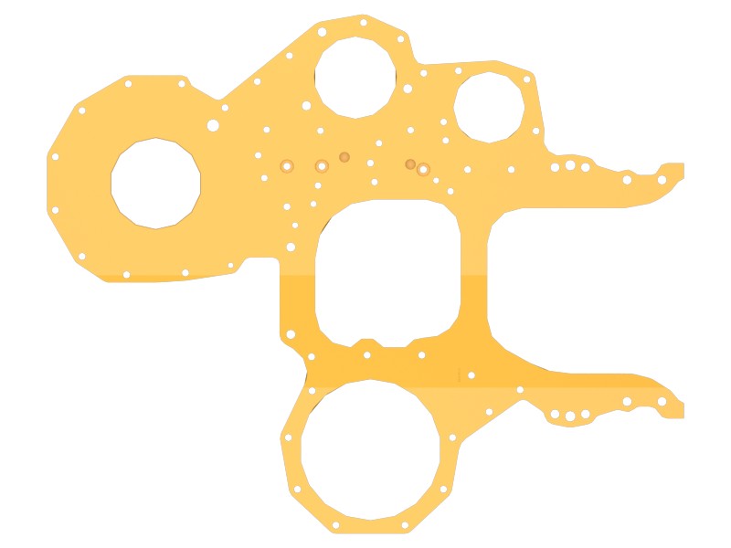 223-0533 Front Housing Front Plate - image 3