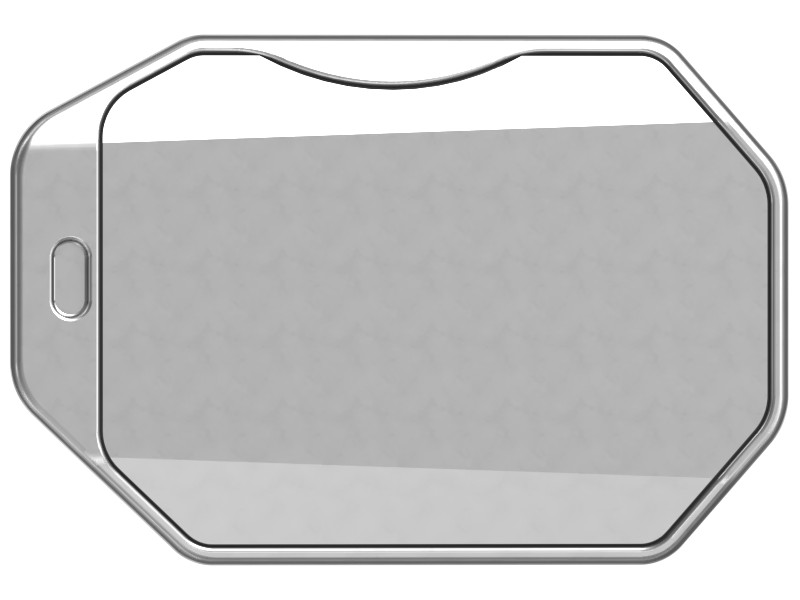 223-0610 823.10 mm High Door Glass - image 3