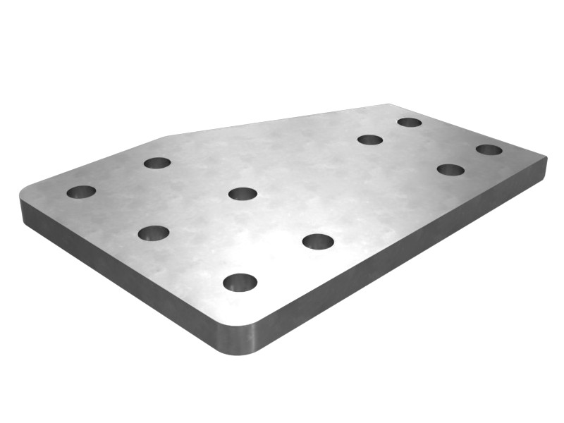 224-5919 30 mm Thick Ten-Bolt Mounting Base