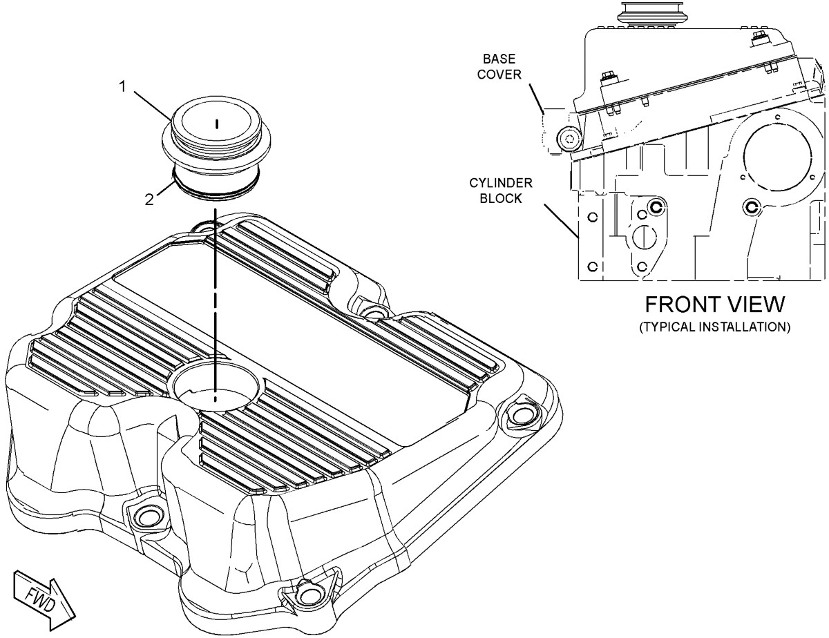 225-1147 Valve Mechanism Cover Group