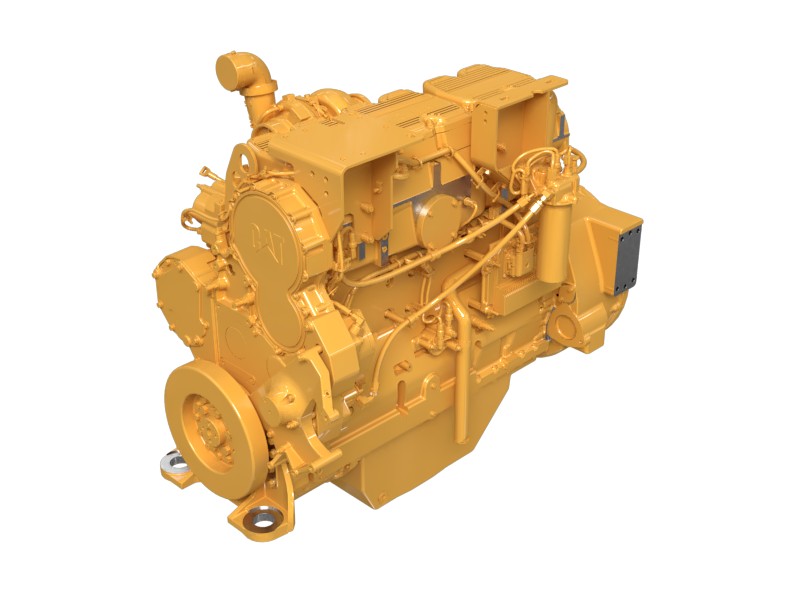 225-6065 Engine Assembly Arrangement