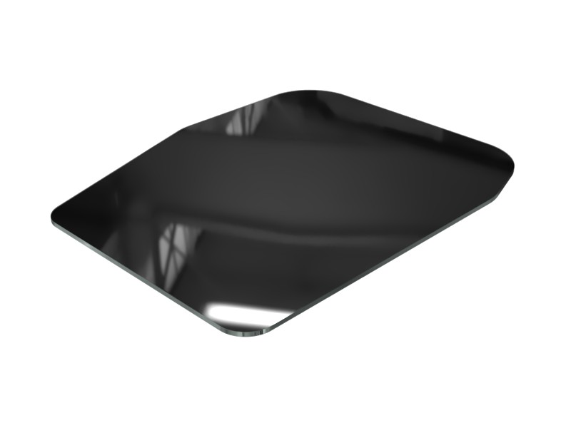 227-4441 536 mm Height Cab Door Window Glass