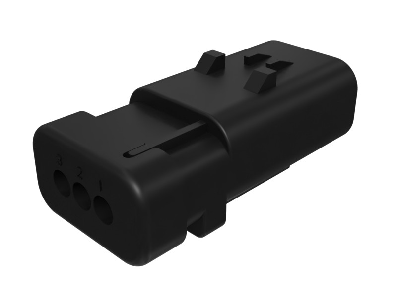 230-4014 3-Pin Connector Receptacle