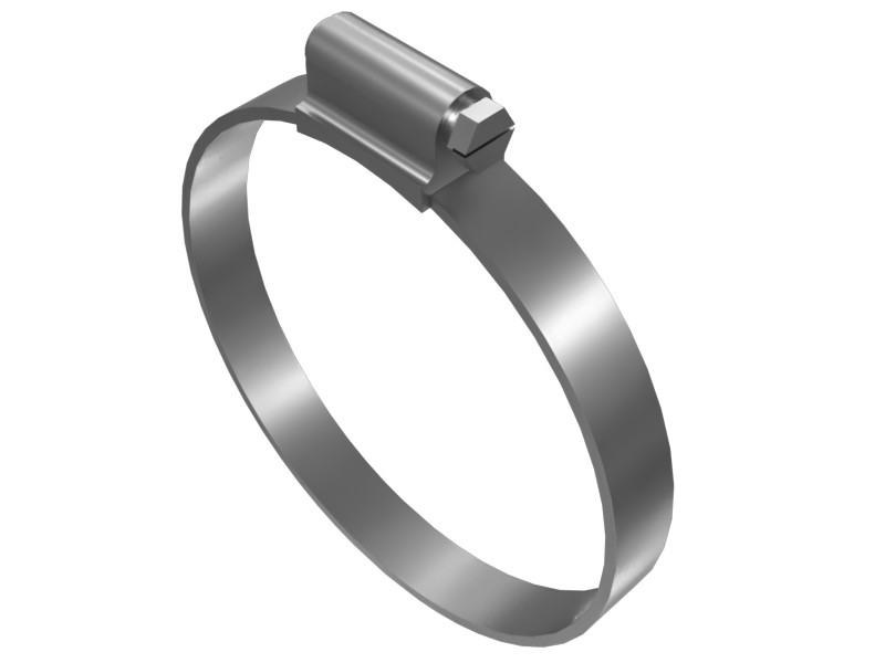 230-5811 12.7 mm Wide Worm Drive Spring Hose Clamp