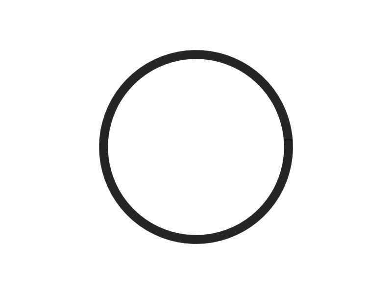 231-6843 4.96 mm Thick Phenolic Plastic Seal Ring - image 3