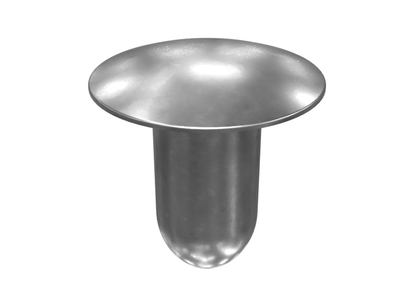 235-8950 7.20 mm Pin Diameter Single-Ended Retaining Clip