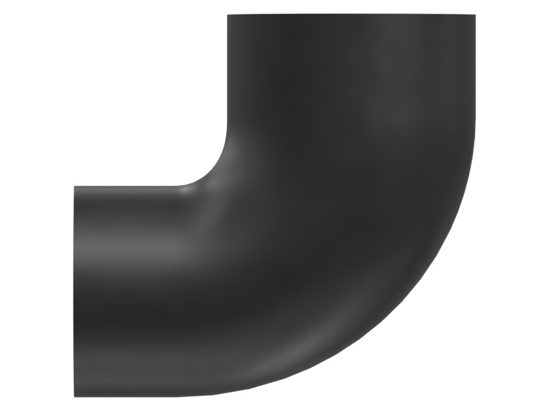 236-6525 Oil Cooler Core 90° Rubber Elbow - image 4
