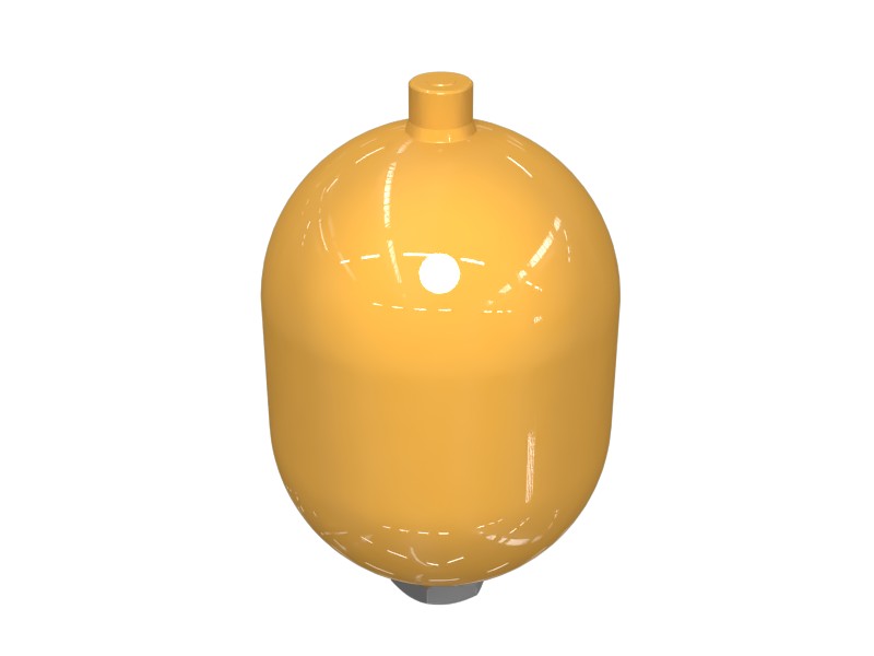 236-7796 2.8 Liter Compressed Nitrogen Accumulator