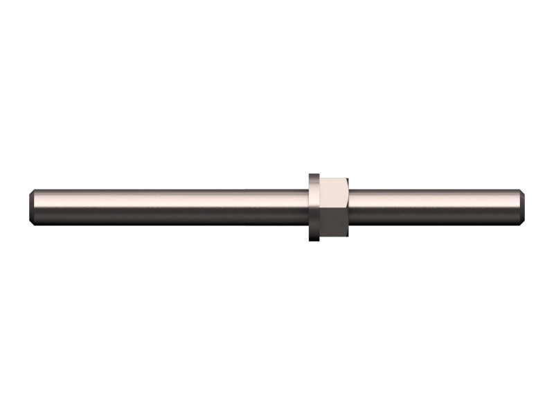 238-6777 159.50 mm Long Straight Steel Rocker Arm Stud - image 2
