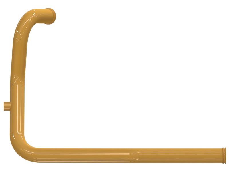 240-1919 53.85 mm ID Engine Oil Line Tube - image 2