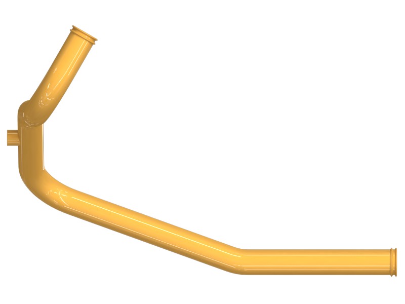 240-1919 53.85 mm ID Engine Oil Line Tube - image 3
