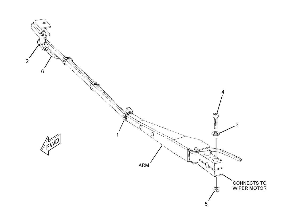 240-2331 Wiper Arm Group