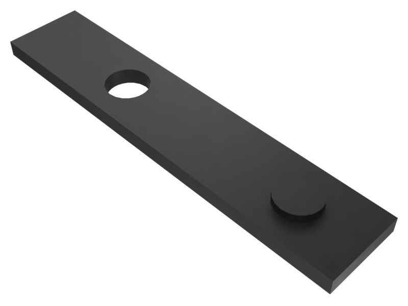 245-7886 Suspension Seat Lower Slide Adjustment Plate