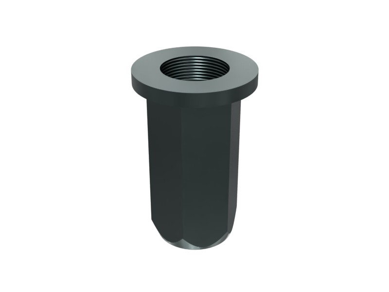 246-7854 M10 x 1.5 mm Hex Rivet Nut