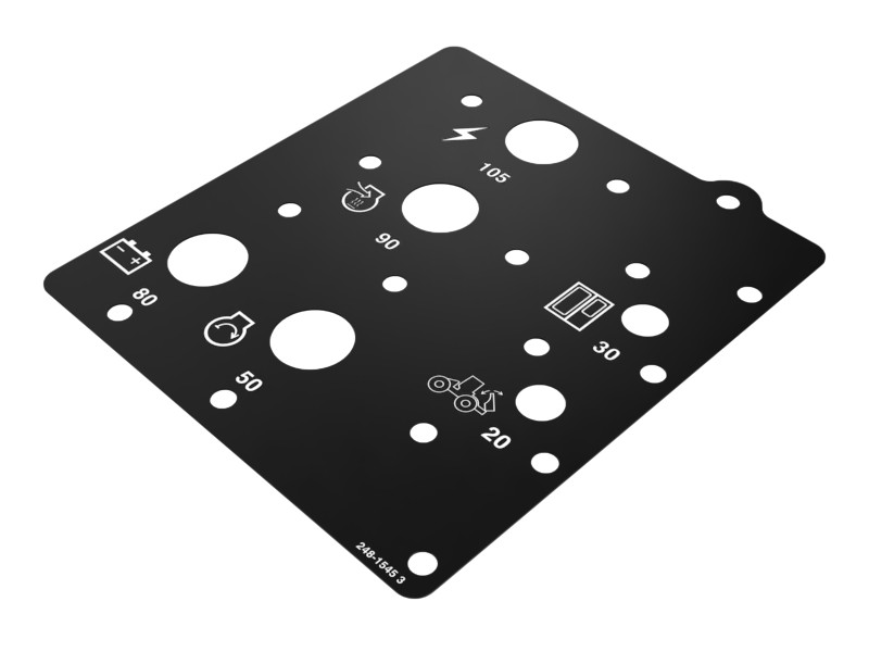 248-1545 Fuse Panel Identification Film
