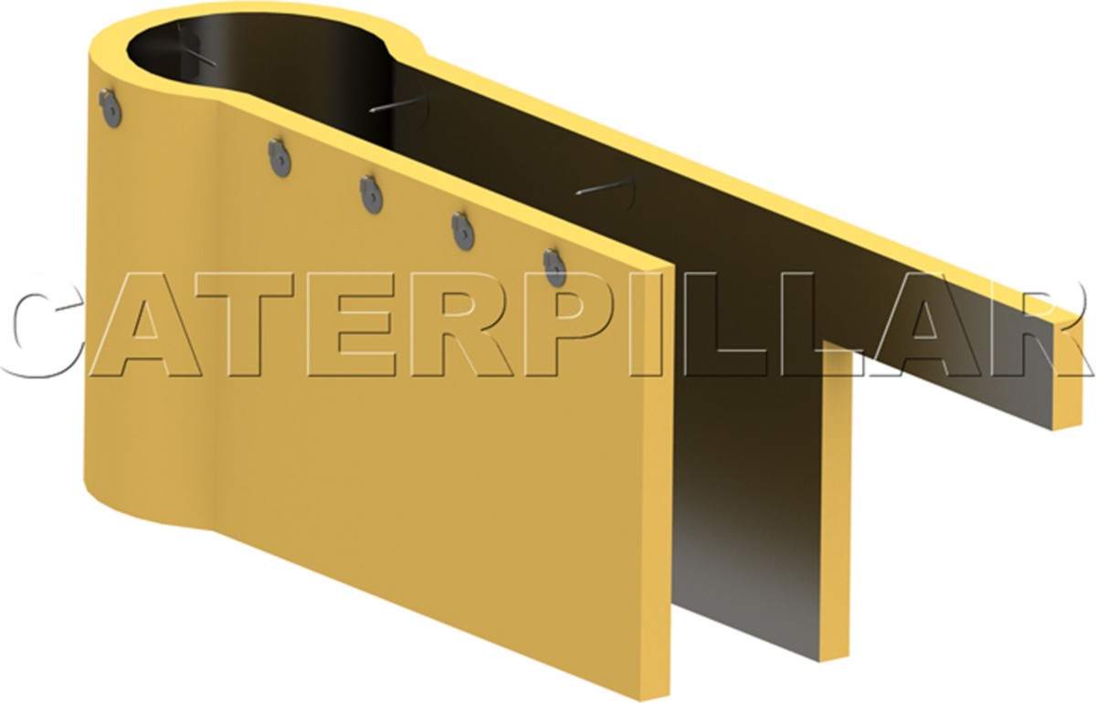 248-2372 Left Side Exhaust Guard