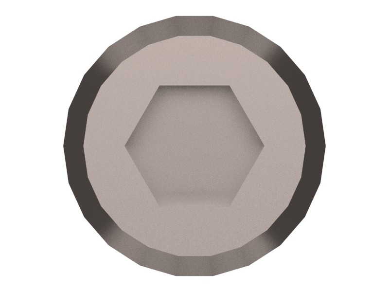 252-9167 M8X1.25 Thread Socket Head Bolt - image 3