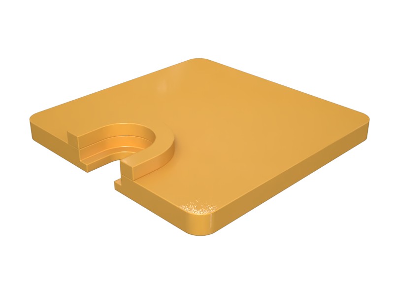 256-9990 Bottom Guard Access Cover