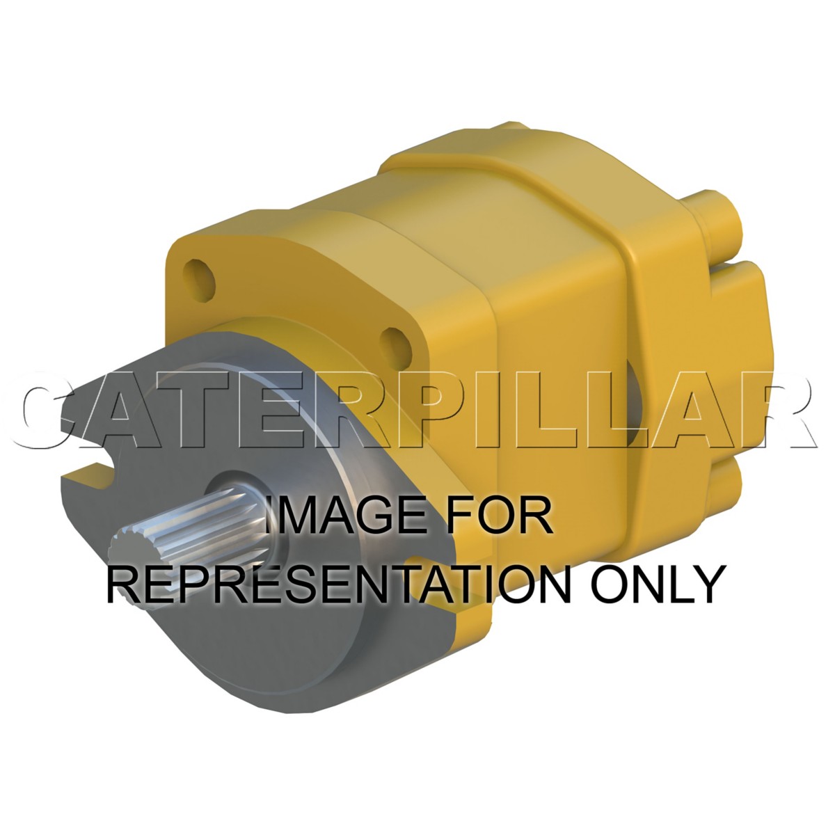 258-2577 14.53 cc Displacement Fan Motor