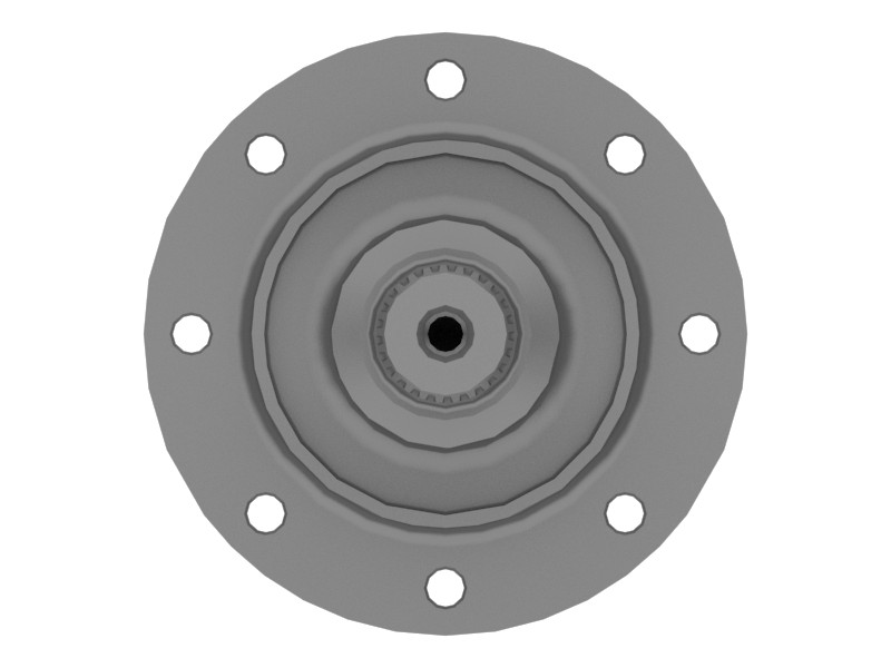 258-2954 Drive Axle Wheel Spindle - image 3