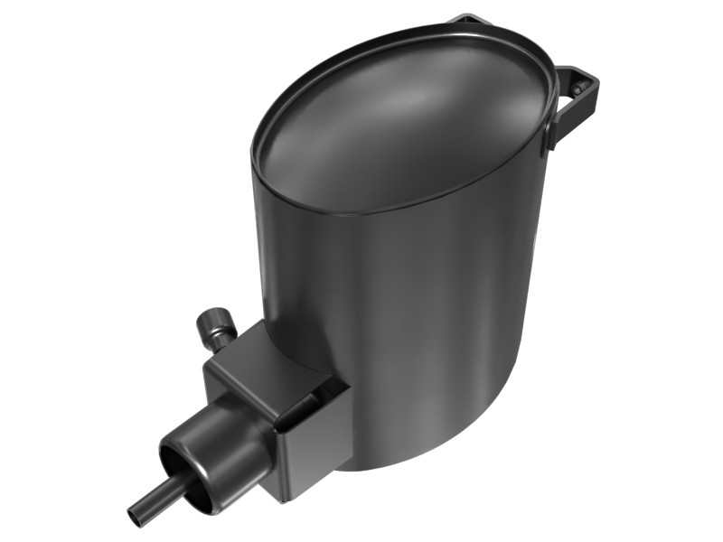 262-2757 104.9 mm Diameter Exhaust Pipe Muffler
