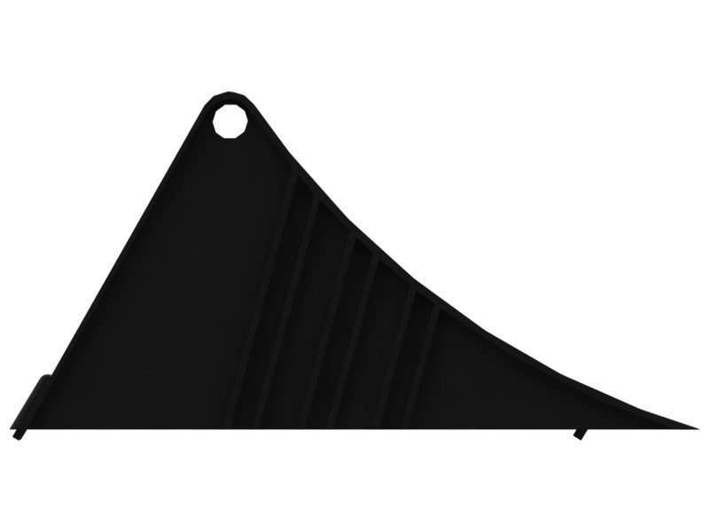 262-6164 470 mm Long Wheel Chock - image 2