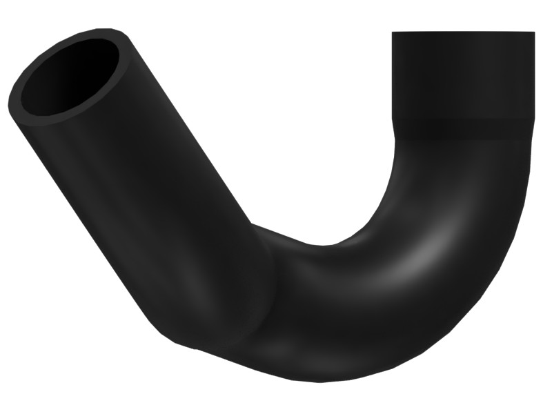 265-3655 50 mm ID Lower Radiator Hose - image 4