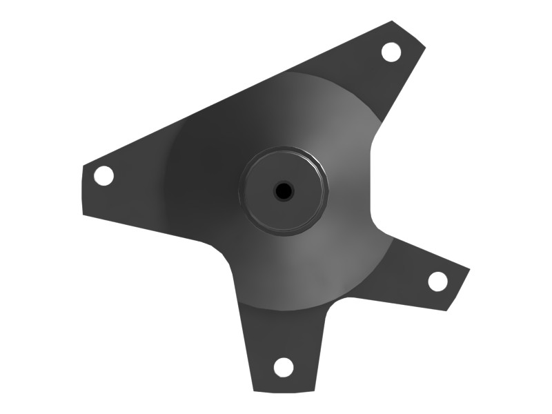 266-6332 Engine Cooling Fan Pulley Bracket - image 3