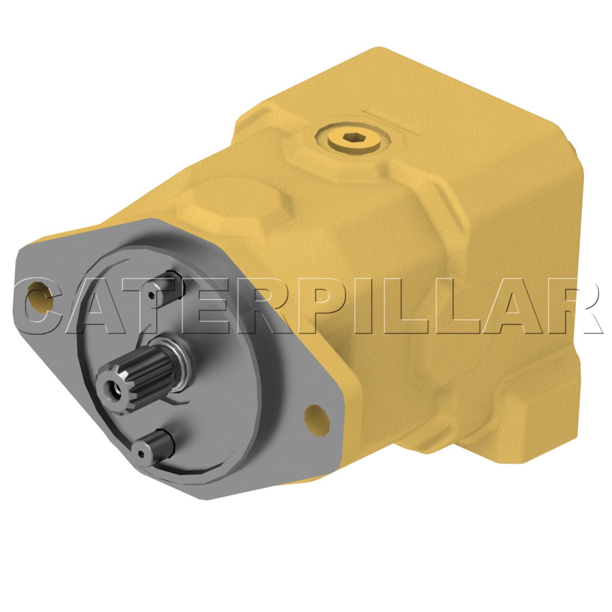 266-8034 Hydraulic Fan Slipper Piston Motor