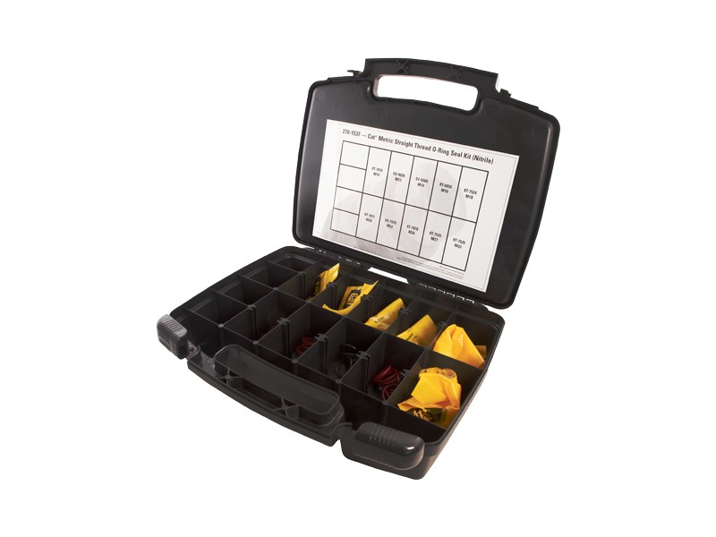 270-1537 Metric Straight Thread O-Ring Kit 90A Nitrile Rubber