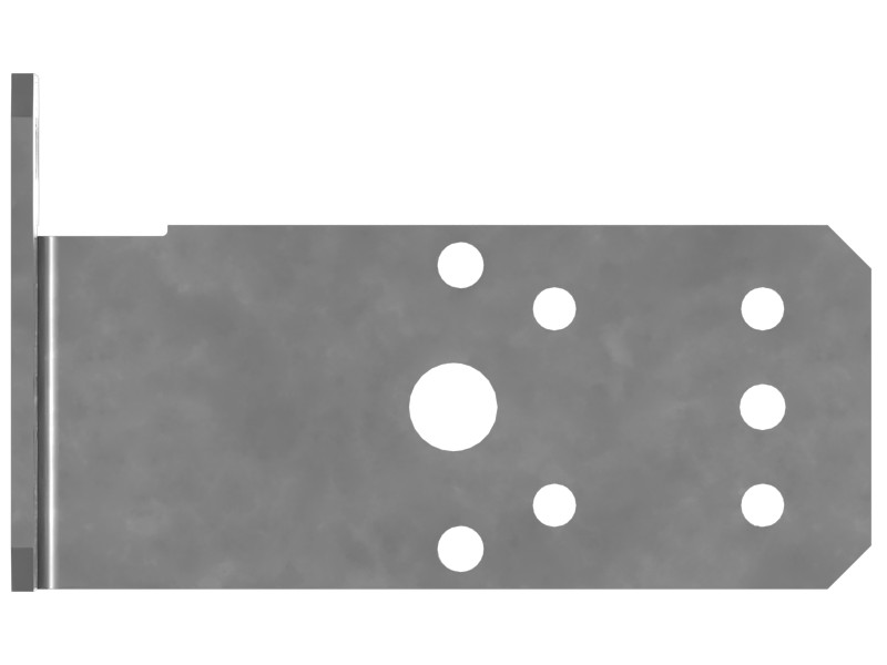 270-7196 3 mm Thick Cab Heater Support Bracket - image 3