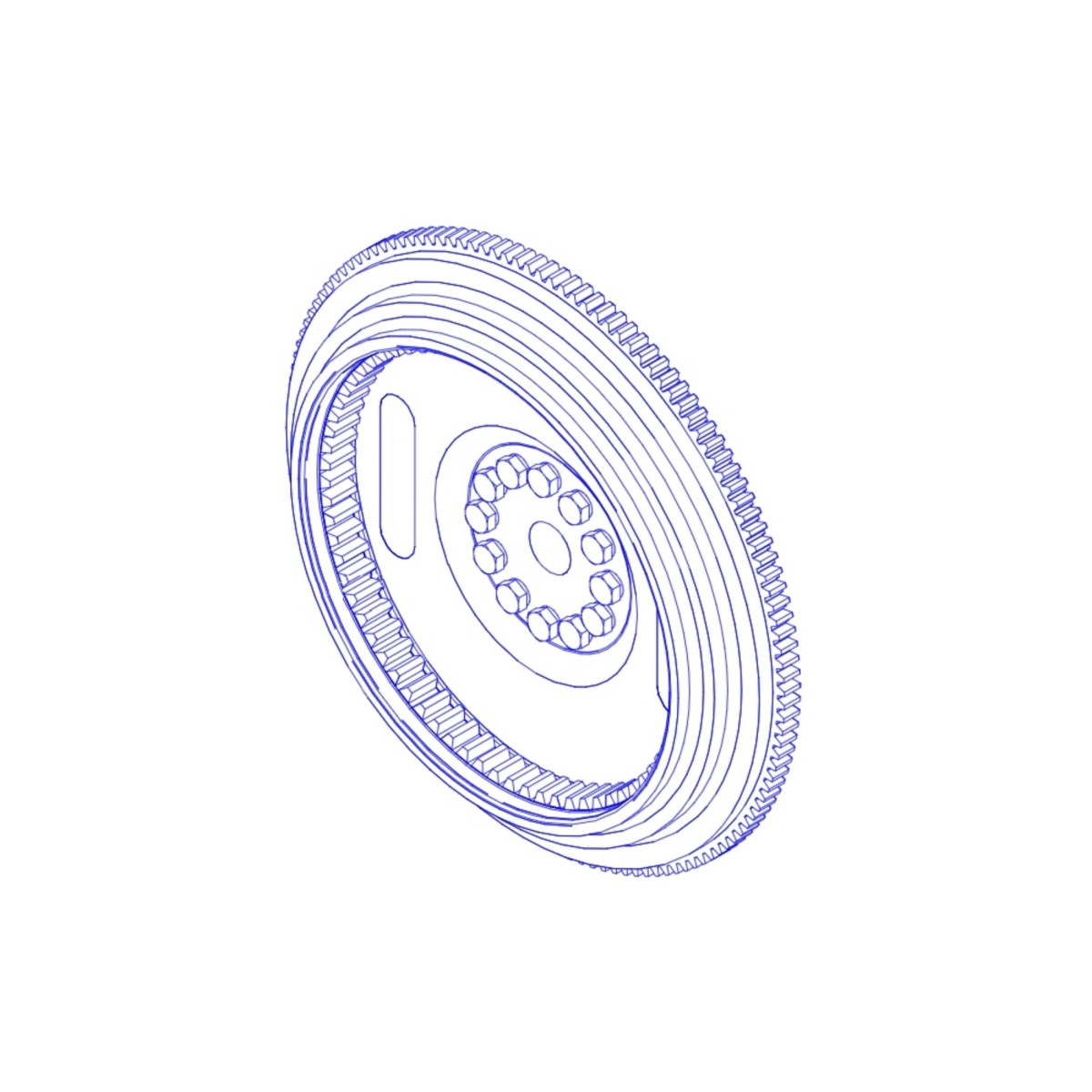 277-0588 Starting Motor Ring Gear