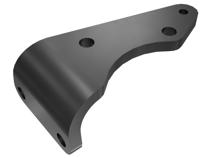 277-0622 10 mm Thick Exhaust Manifold Support Bracket